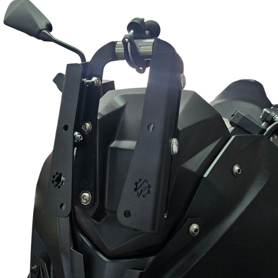 ELEVADOR O EXTENSOR DE CUPULA + SOPORTE GPS KAWASAKI VERSYS 300X