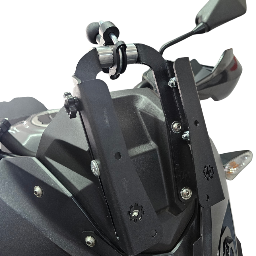 ELEVADOR O EXTENSOR DE CUPULA + SOPORTE GPS KAWASAKI VERSYS 300X