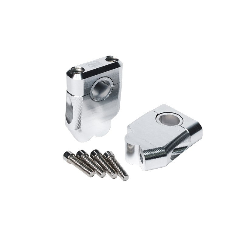 PAR EXTENSORES ANGULARES DE MANUBRIO ALUMINIO CNC + CALZAS PROTAPER