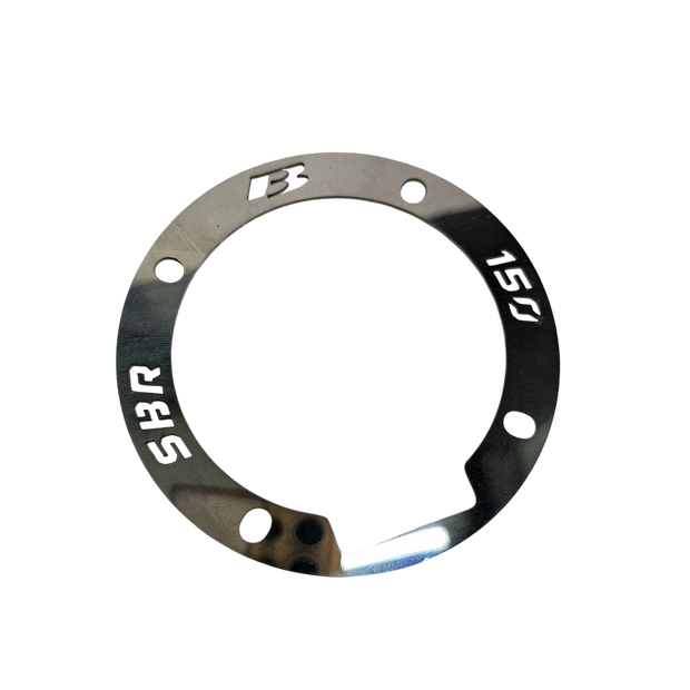 PROTECTOR DE TAPA TANQUE O ARO DE GASOLINA EN ACERO BERA SBR 150