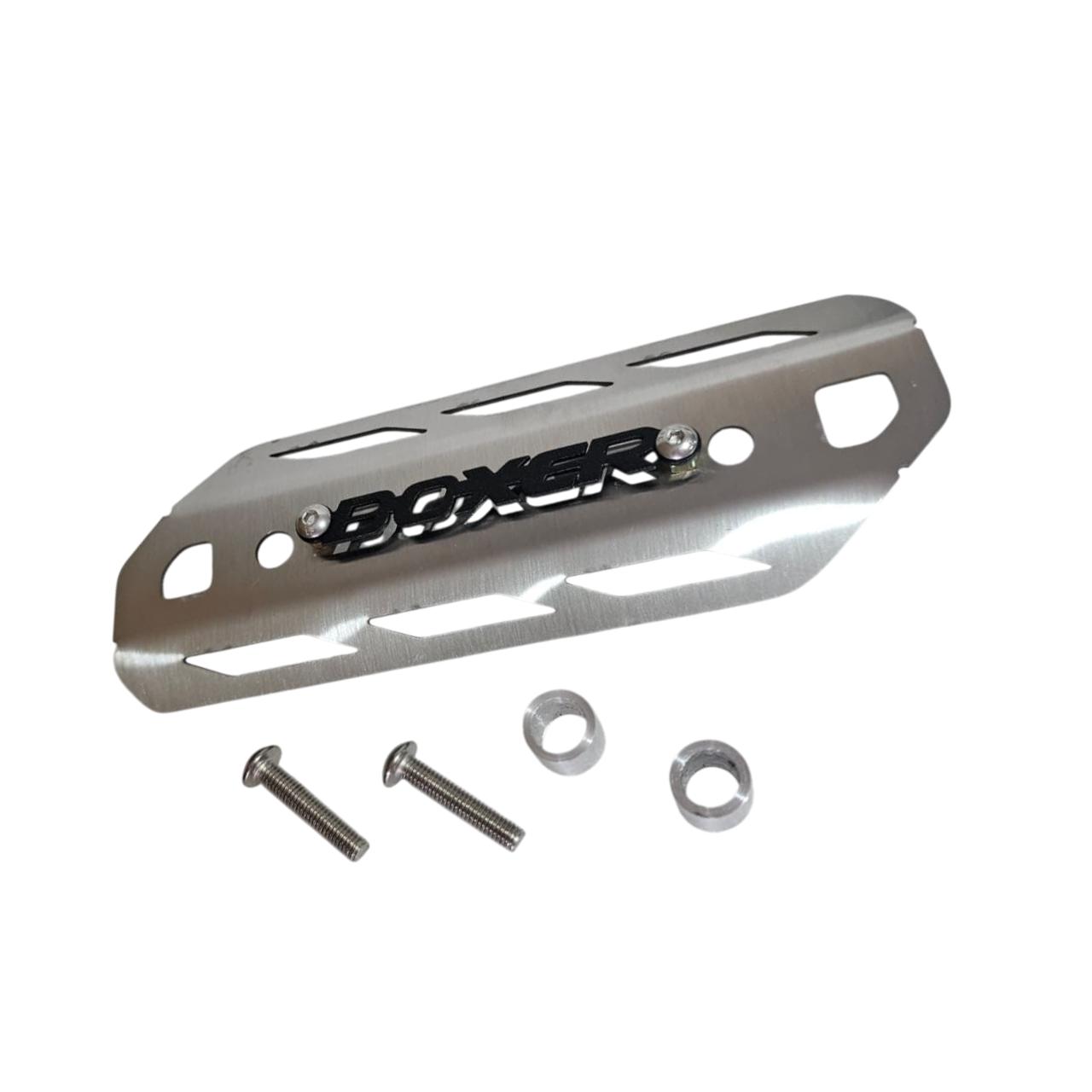 LAMINA CURVA DE EXOSTO EN ACERO BAJAJ BOXER CT 100 - 125