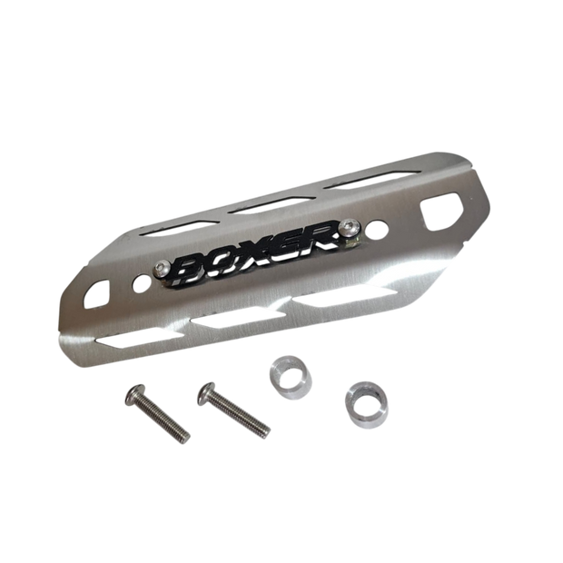 LAMINA CURVA DE EXOSTO EN ACERO BAJAJ BOXER CT 100 - 125