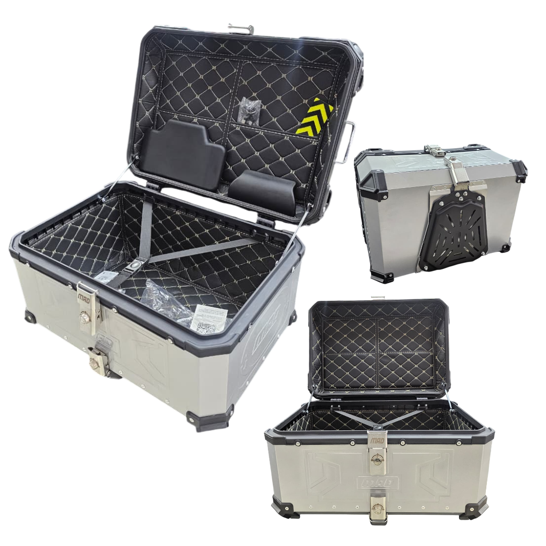 MALETERO 65 LITROS IMPORTADO ALUMINIO