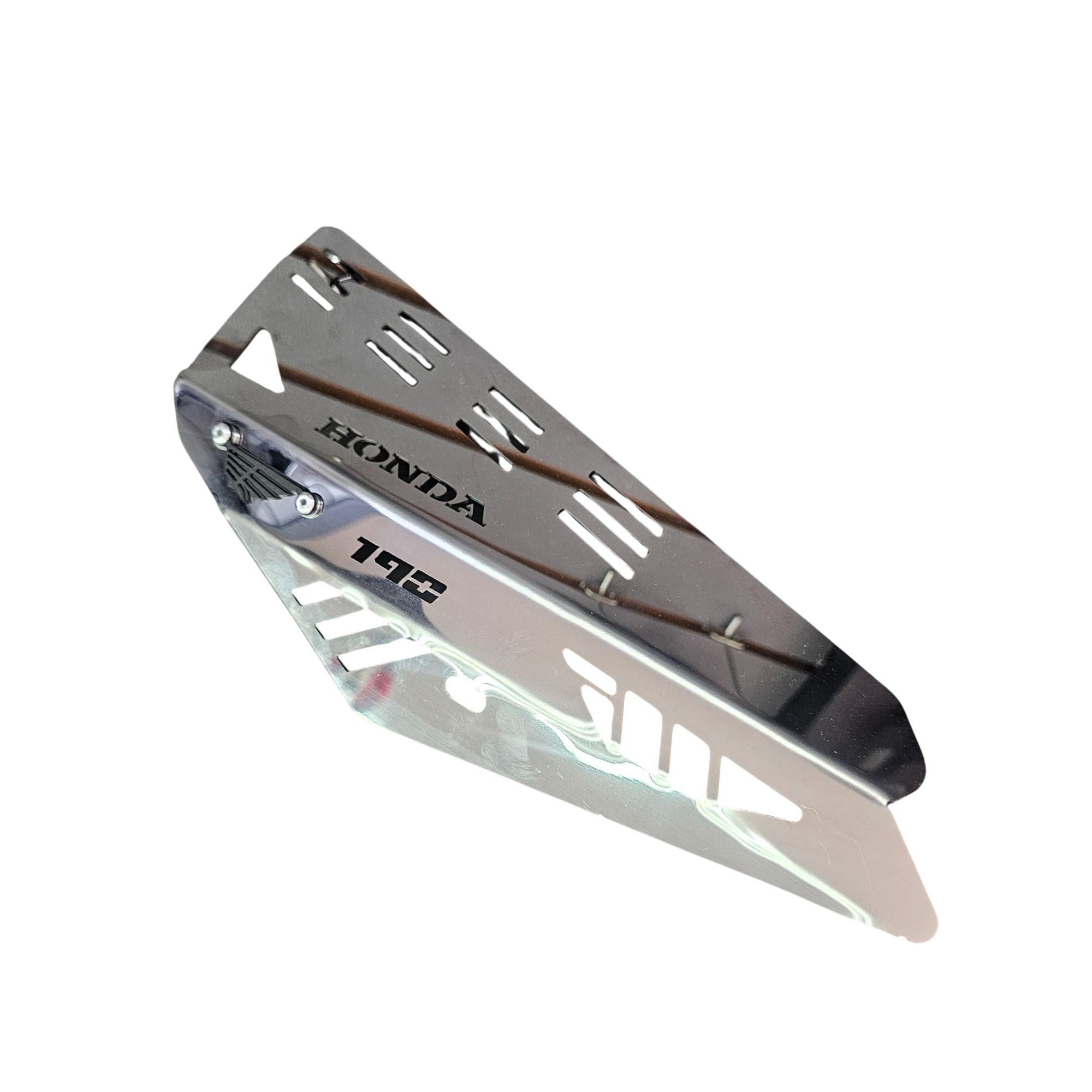 PROTECTOR DE EXOSTO EN ACERO HONDA NX 190 - CB 190R 2.0 2025