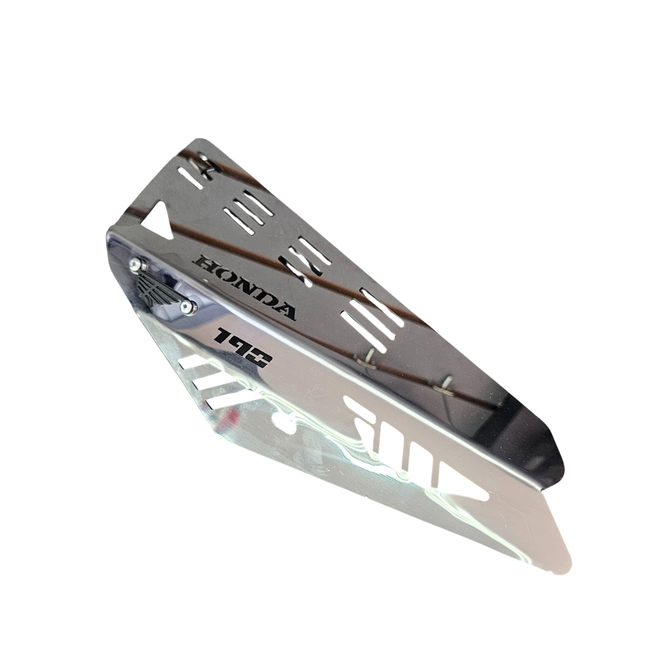 PROTECTOR DE EXOSTO EN ACERO HONDA NX 190 - CB 190R 2.0 2025