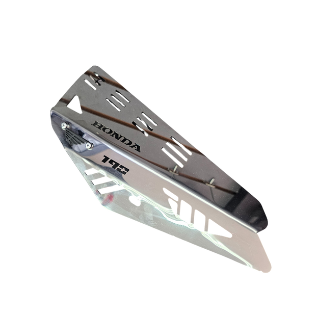 PROTECTOR DE EXOSTO EN ACERO HONDA NX 190 - CB 190R 2.0 2025