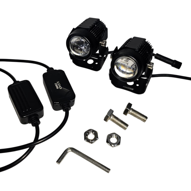 EXPLORADORA MINI DRIVING DUAL COLOR ECONOMICA PAR