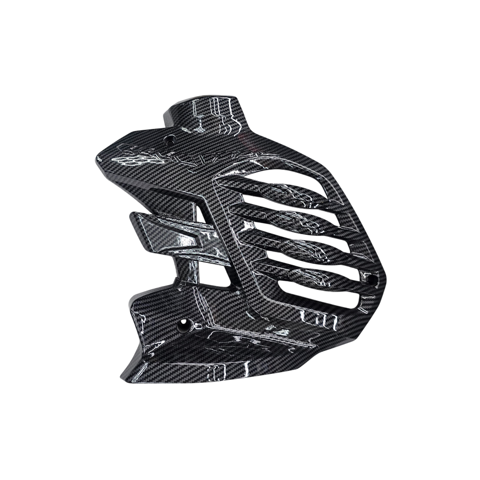 PROTECTOR DE RADIADOR TIPO FIBRA DE CARBONO YAMAHA NMAX CONNECTED - NMAX V3