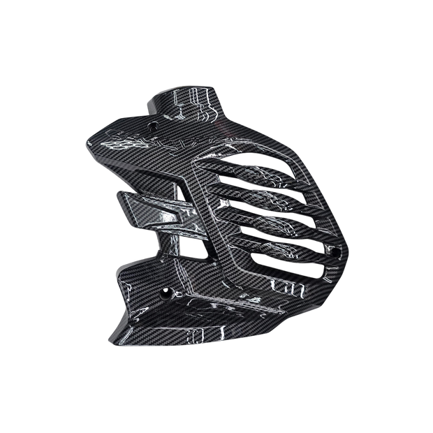 PROTECTOR DE RADIADOR TIPO FIBRA DE CARBONO YAMAHA NMAX CONNECTED - NMAX V3