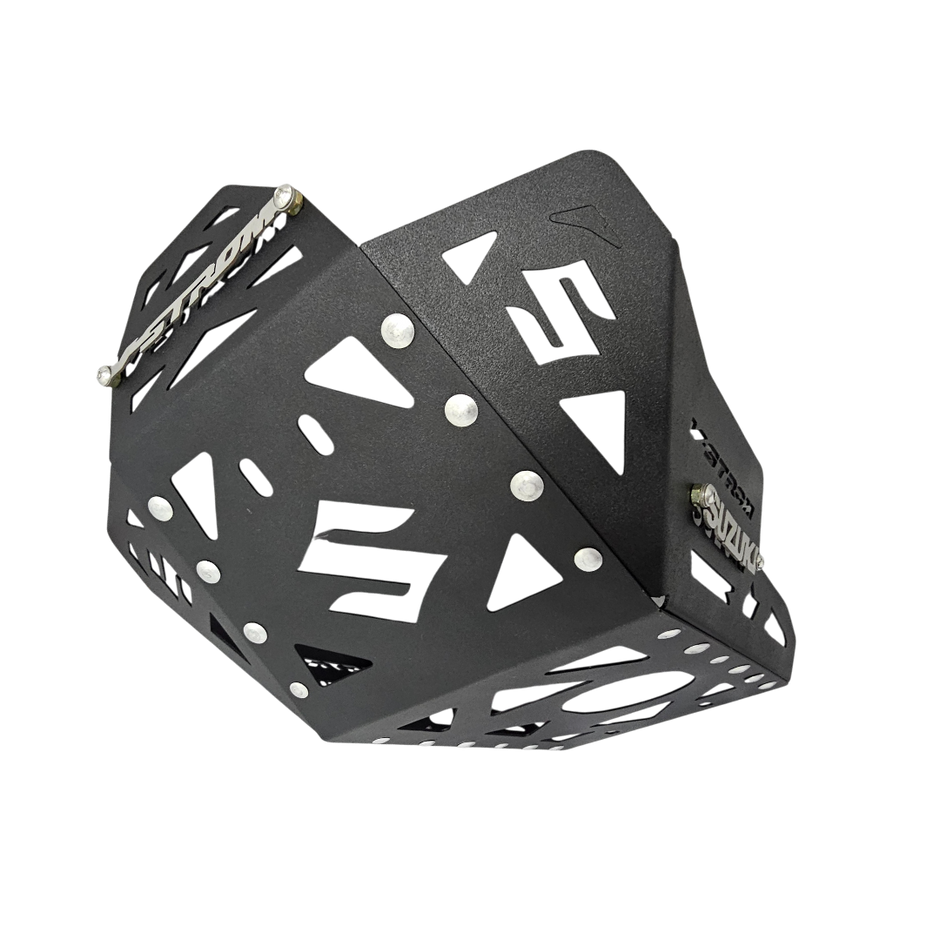 PROTECTOR DE MOTOR PECHERA SUZUKI VSTROM 160 NEGRO ID