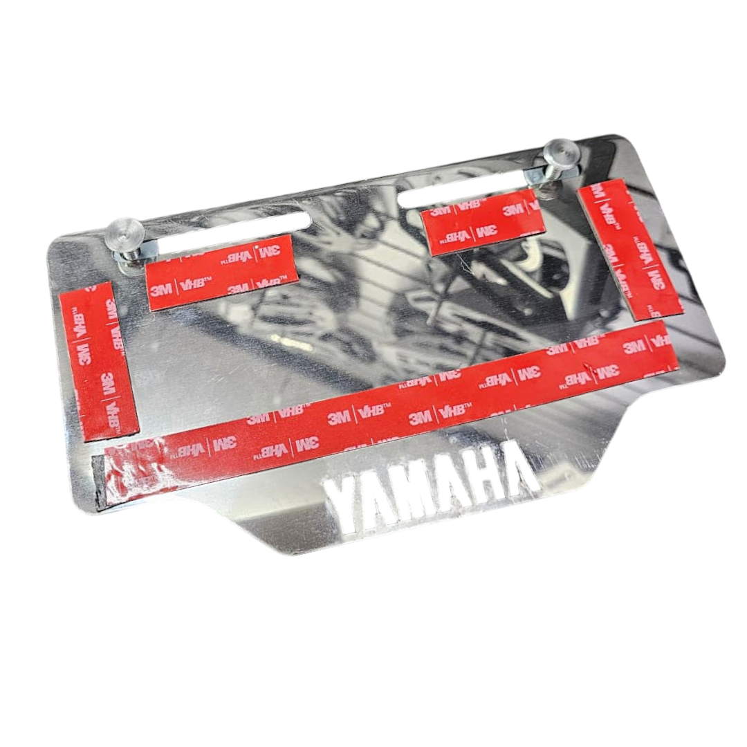 PORTA PLACA EN ACERO FLOTANTE SIN PERFORAR YAMAHA