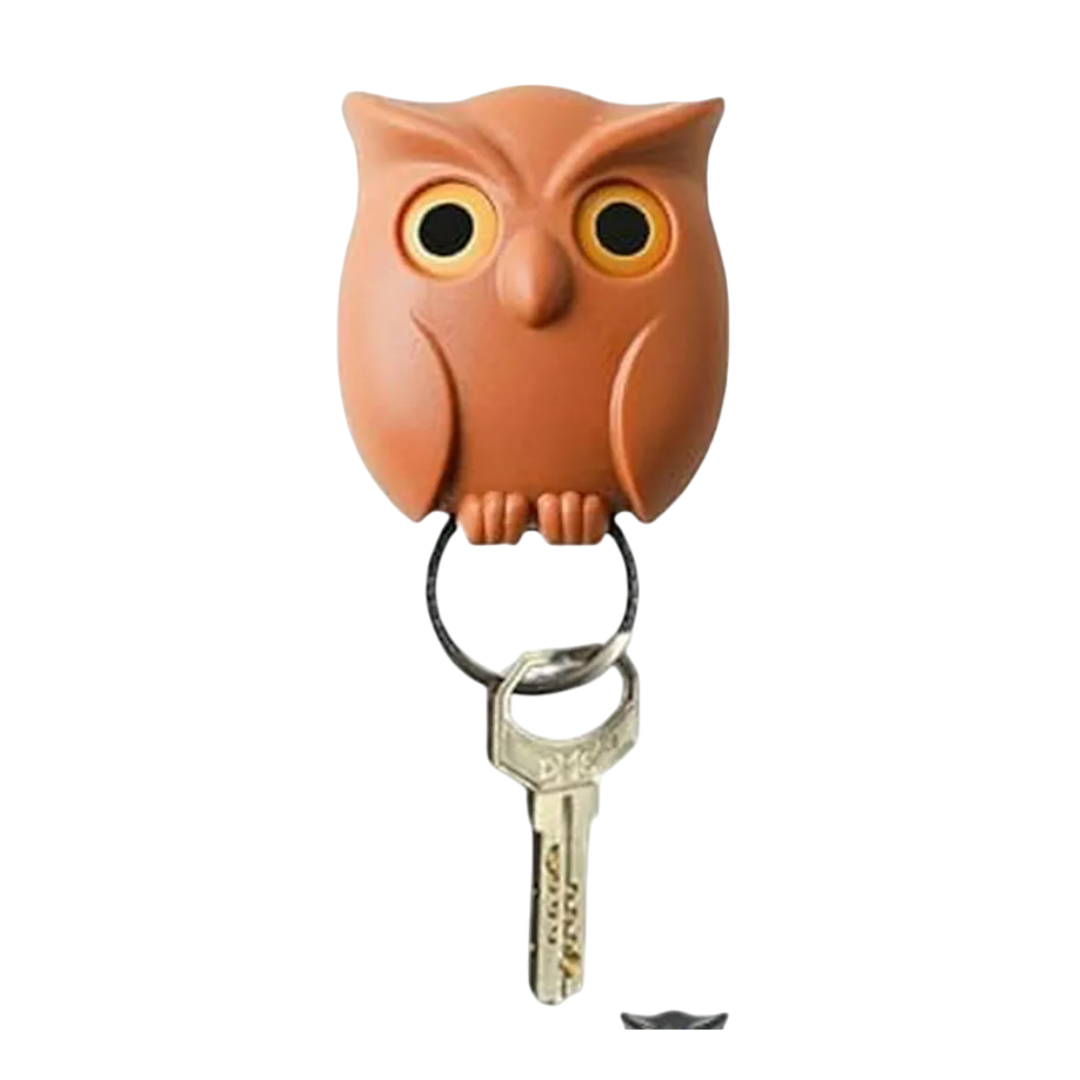 PORTA LLAVES TIPO BUHO