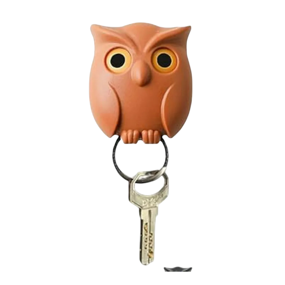 PORTA LLAVES TIPO BUHO