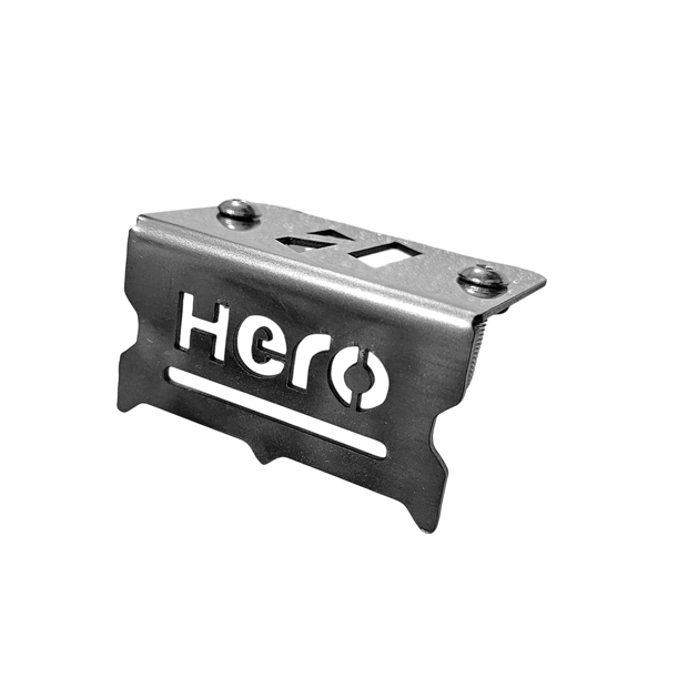 PROTECTOR DE BOMBA O DEPOSITO DE LIQUIDO DE FRENO DELANTERO EN ACERO HERO UNIVERSAL