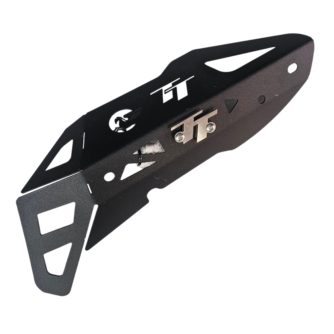 LAMINA CURVA DE EXOSTO EN ACERO AKT TTR 2014/2024 - TTR 2025 - TTDS - TT 200 2026