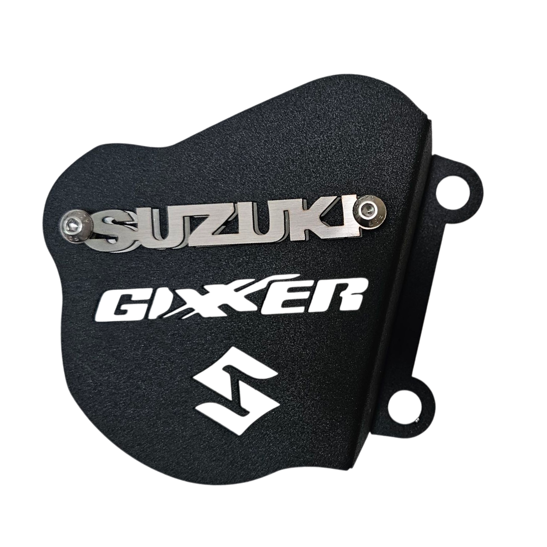 PROTECTOR DE CALIPER EN ACERO SUZUKI GIXXER