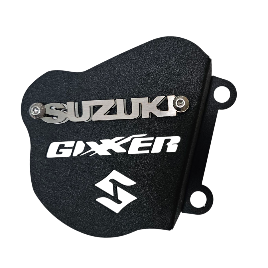 PROTECTOR DE CALIPER EN ACERO SUZUKI GIXXER