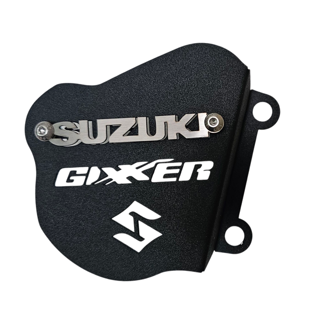 PROTECTOR DE CALIPER EN ACERO SUZUKI GIXXER