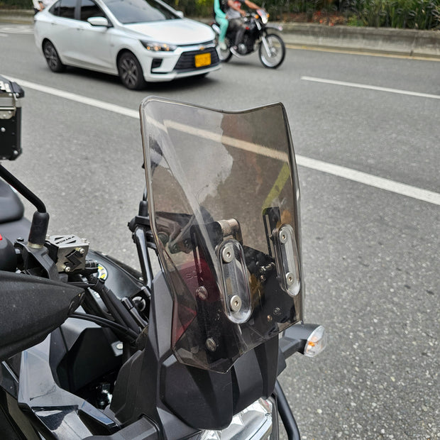 ELEVADOR O EXTENSOR DE CUPULA + SOPORTE GPS SUZUKI VSTROM 250 SX