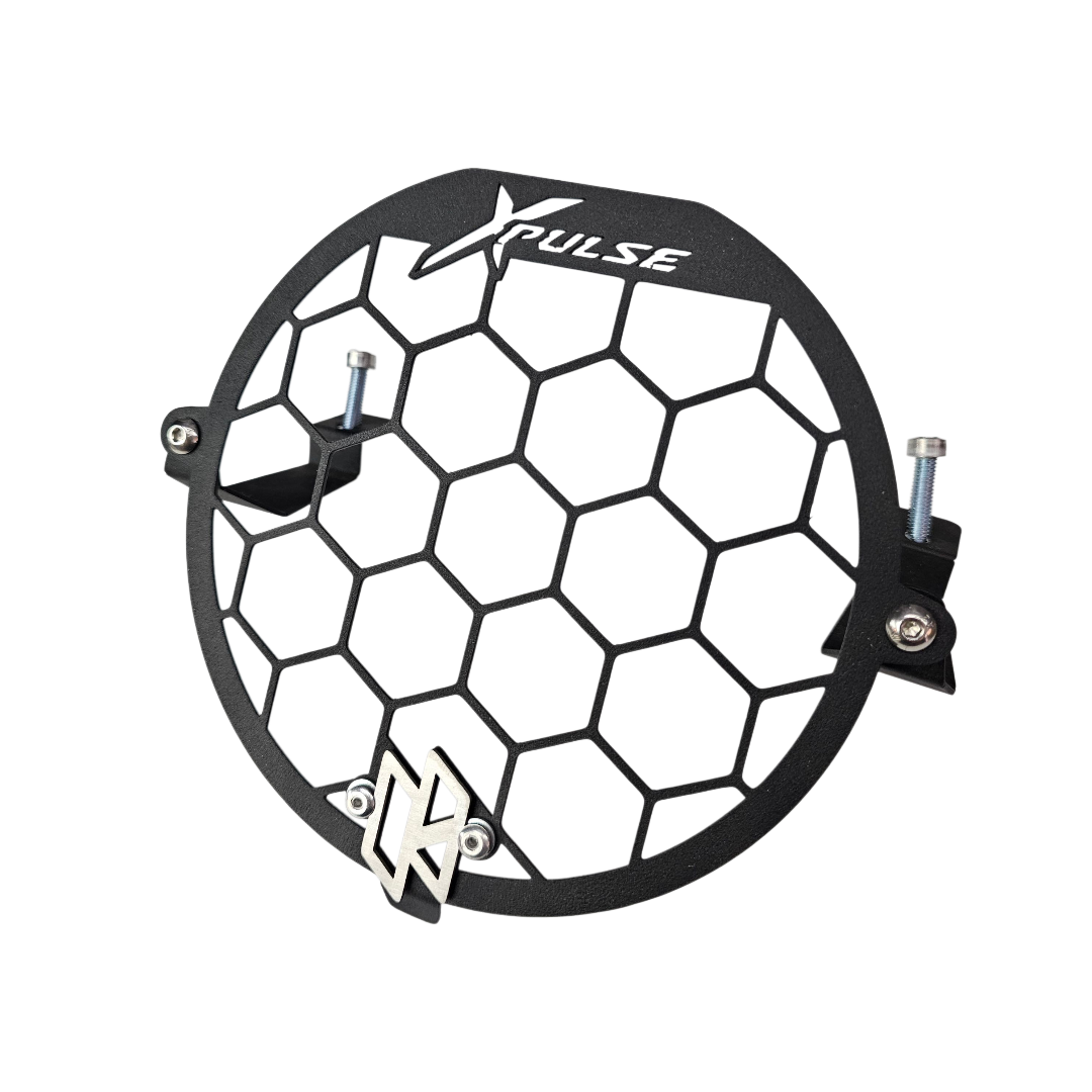 PROTECTOR DE FAROLA EN ACERO HERO XPULSE 200