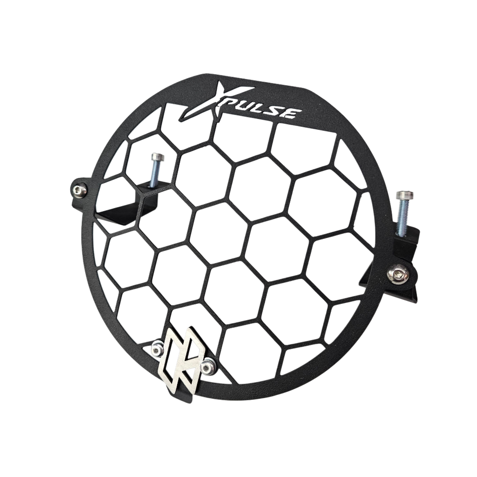 PROTECTOR DE FAROLA EN ACERO HERO XPULSE 200