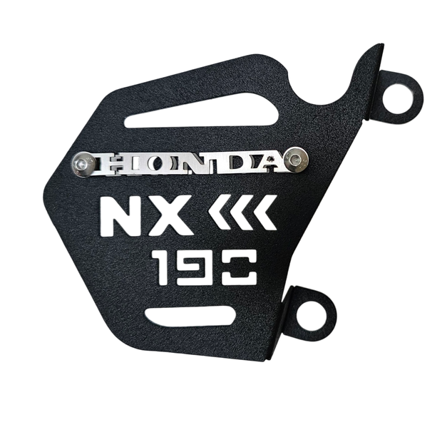 PROTECTOR DE CALIPER EN ACERO HONDA NX 190
