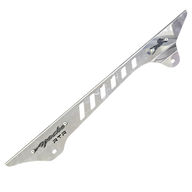 GUARDA CADENA EN ACERO TVS APACHE 160/180 2V