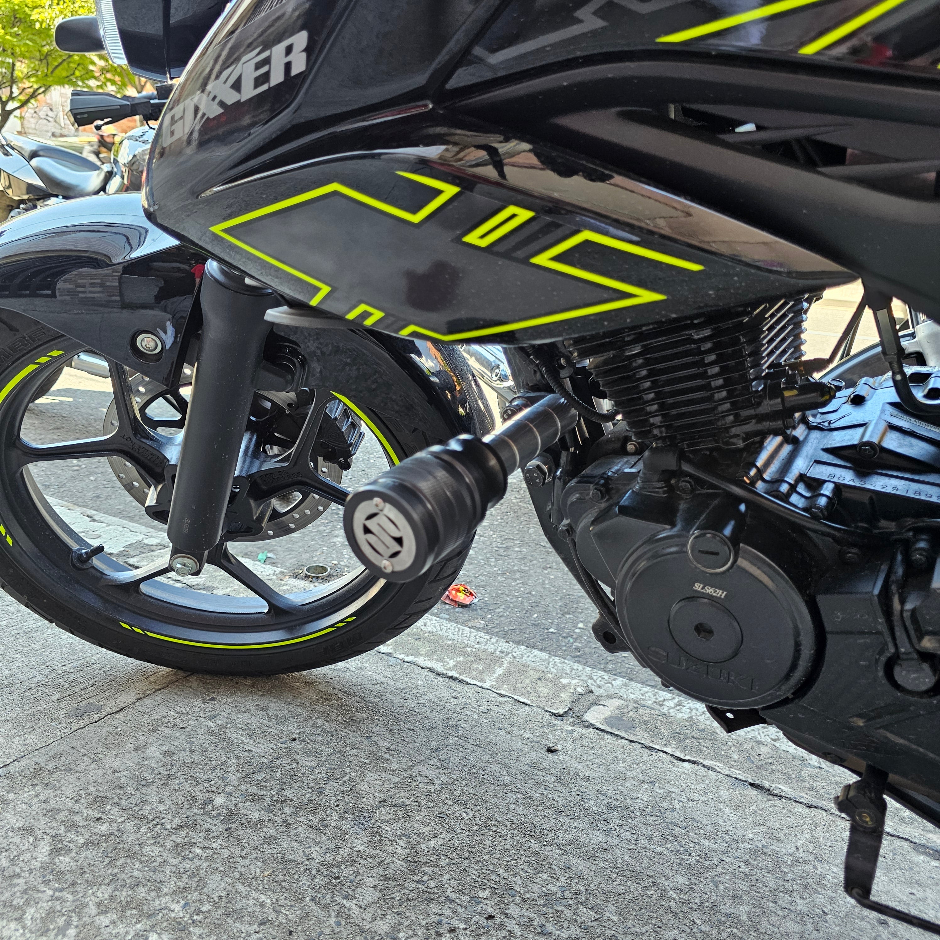 SLIDERS DE ALTO IMPACTO SUZUKI GIXXER 150 FI - SUZUKI VSTROM 160