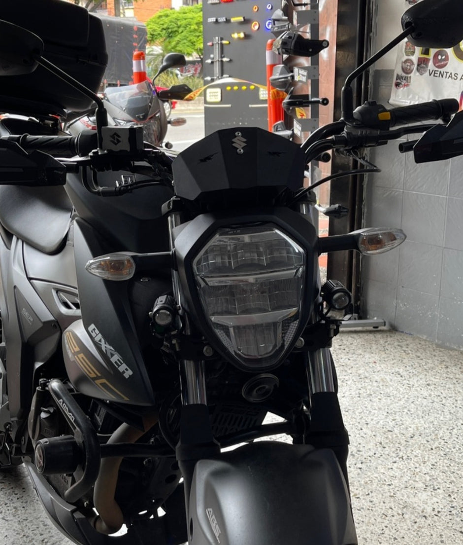 CUPULA EN ACERO SUZUKI GIXXER 150 FI - GIXXER 250 FI PEQUEÑA
