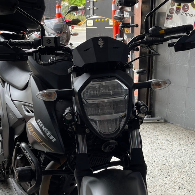 CUPULA EN ACERO SUZUKI GIXXER 150 FI - GIXXER 250 FI PEQUEÑA