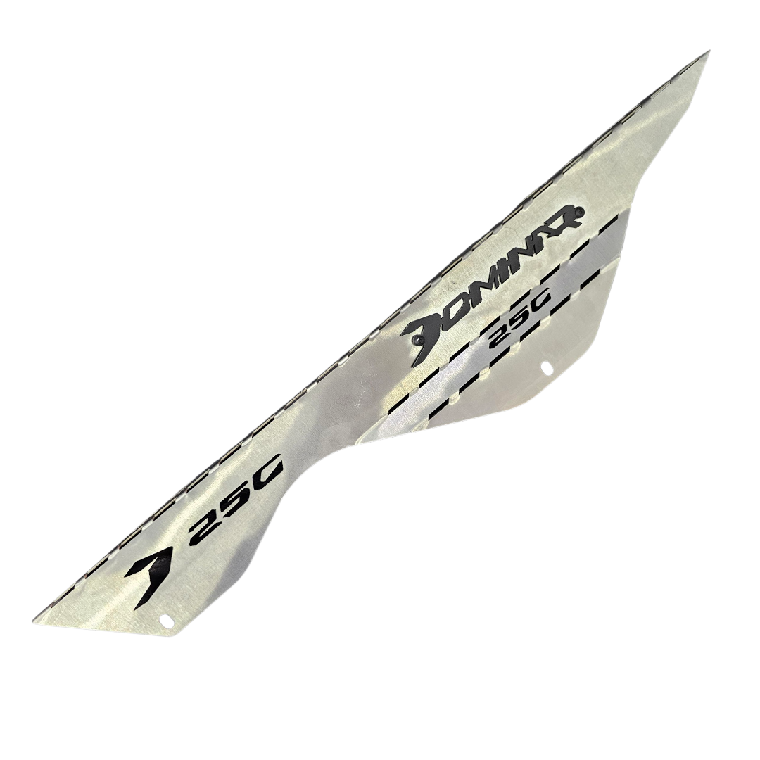 GUARDA CADENA EN ACERO BAJAJ DOMINAR 250