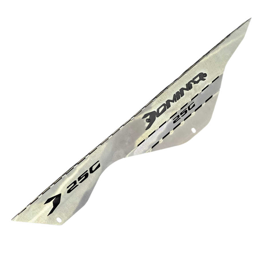 GUARDA CADENA EN ACERO BAJAJ DOMINAR 250