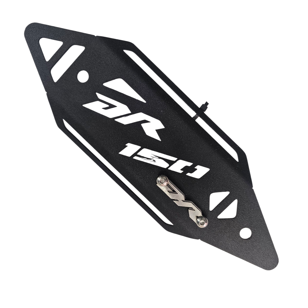 LAMINA CURVA DE EXOSTO EN ACERO SUZUKI DR 150