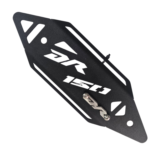 LAMINA CURVA DE EXOSTO EN ACERO SUZUKI DR 150