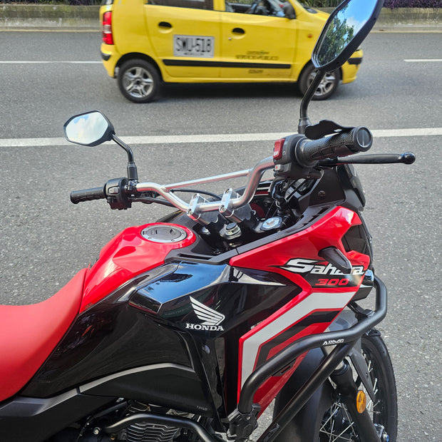 PAR EXTENSORES ANGULARES DE MANUBRIO ALUMINIO CNC + CALZAS PROTAPER