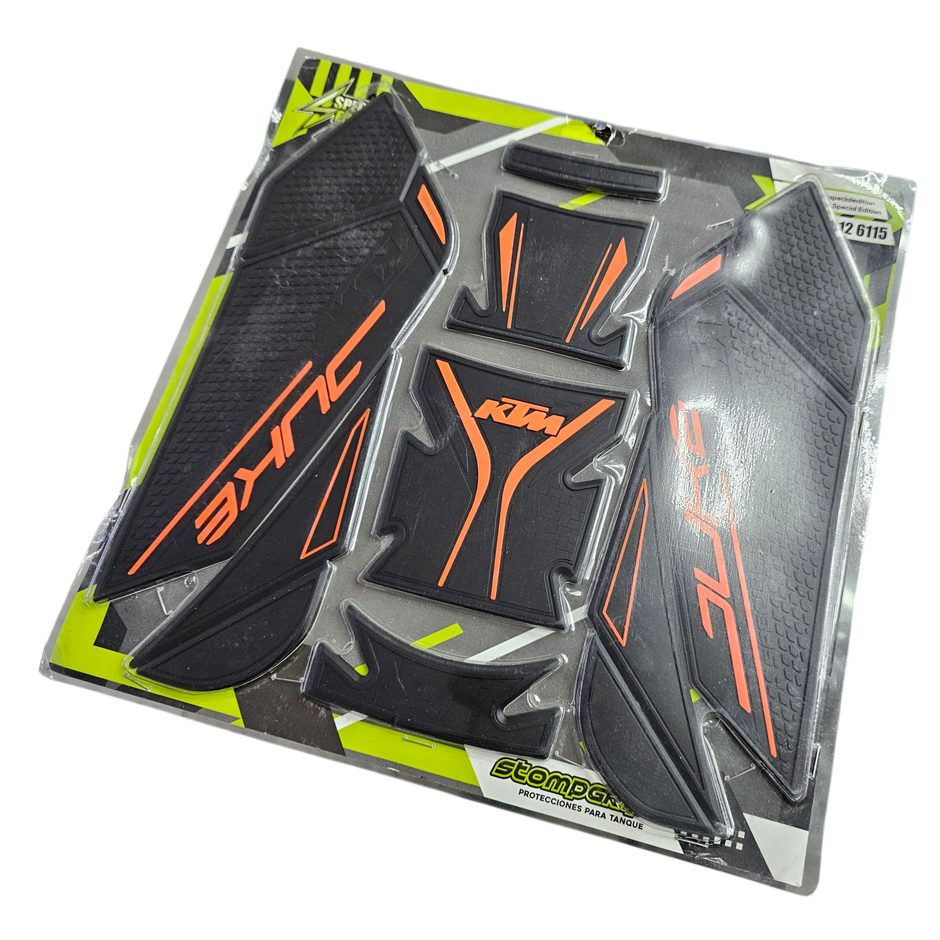 STOMPGRIPS - PROTECTORES DE TANQUE SPECIAL EDITION KTM DUKE 200/390 G1 - KTM DUKE 200/250/390 NG