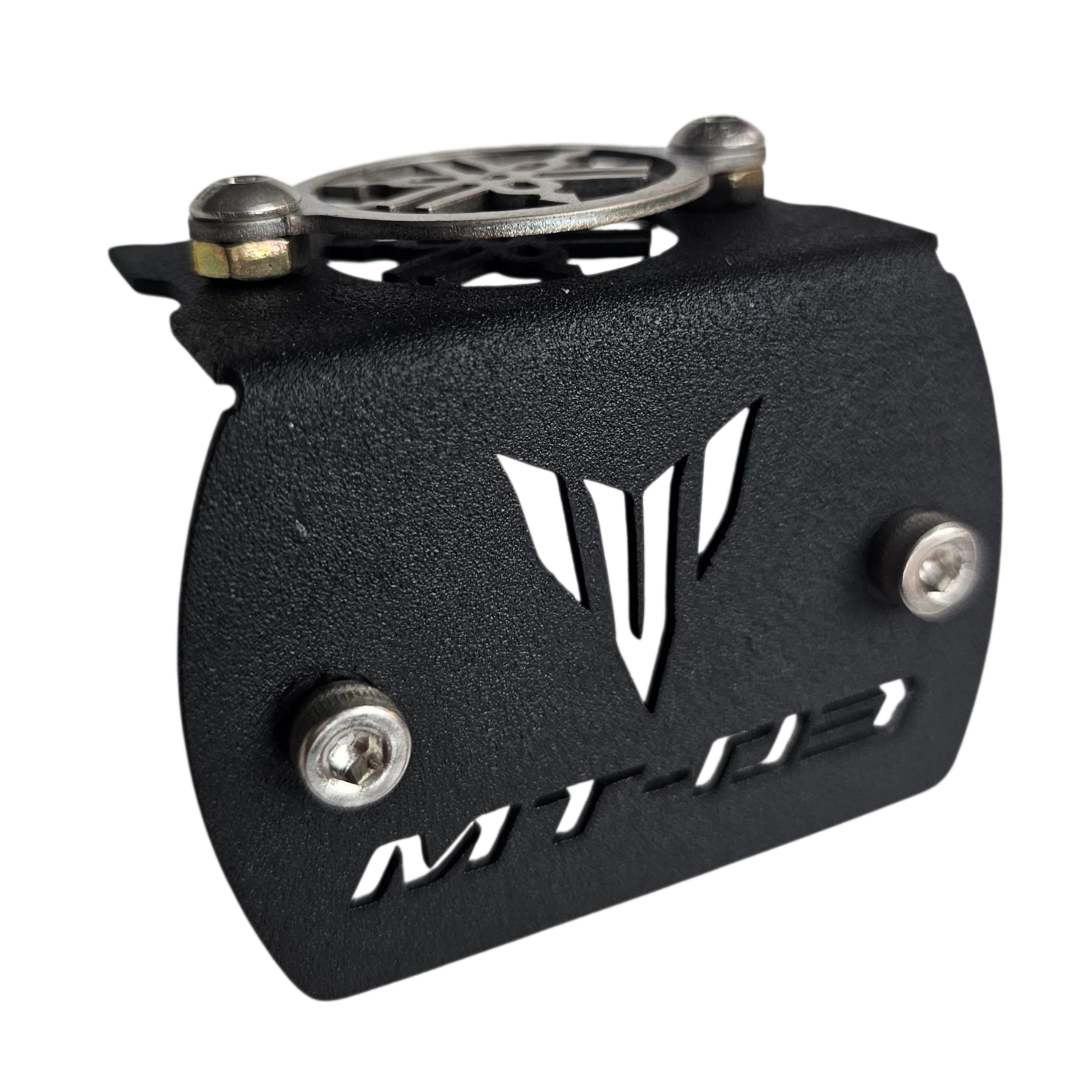 PROTECTOR DE BOMBA O DEPOSITO DE LIQUIDO DE FRENO DELANTERO EN ACERO YAMAHA MT-03