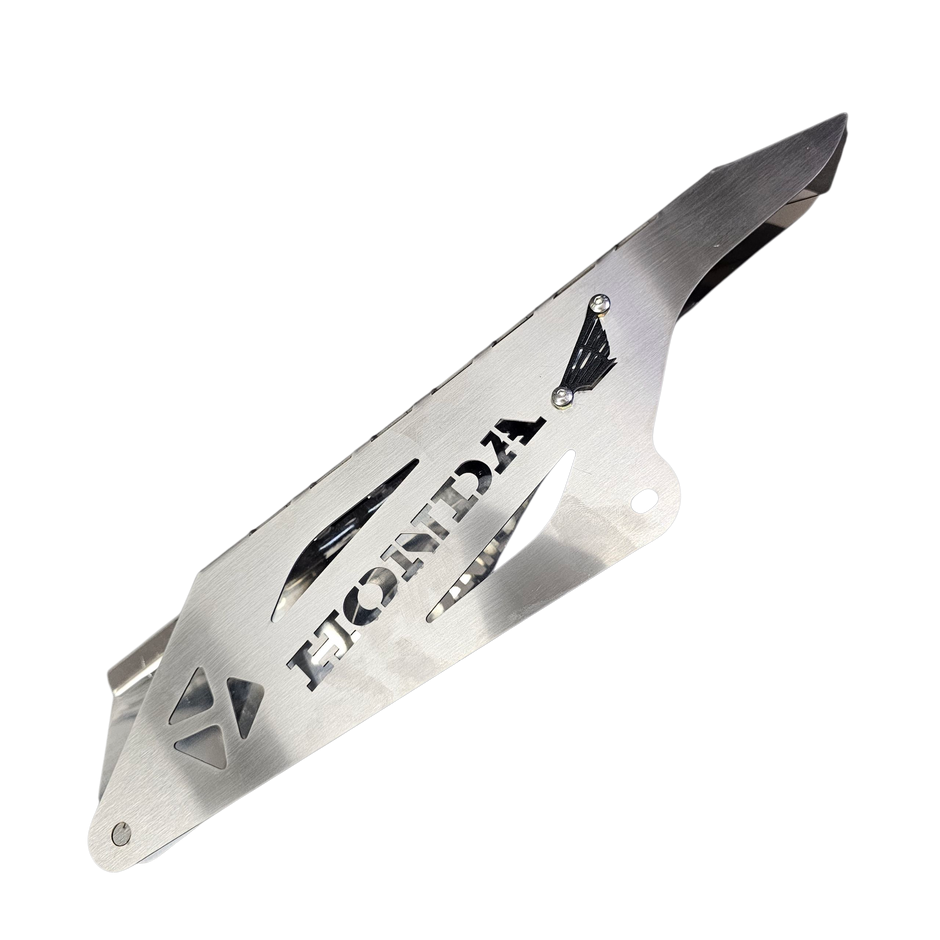 GUARDA CADENA EN ACERO HONDA XR150 ABS 2.0 - XR190L ABS 2.0 - XRE 190 - XRE 300 -ABS