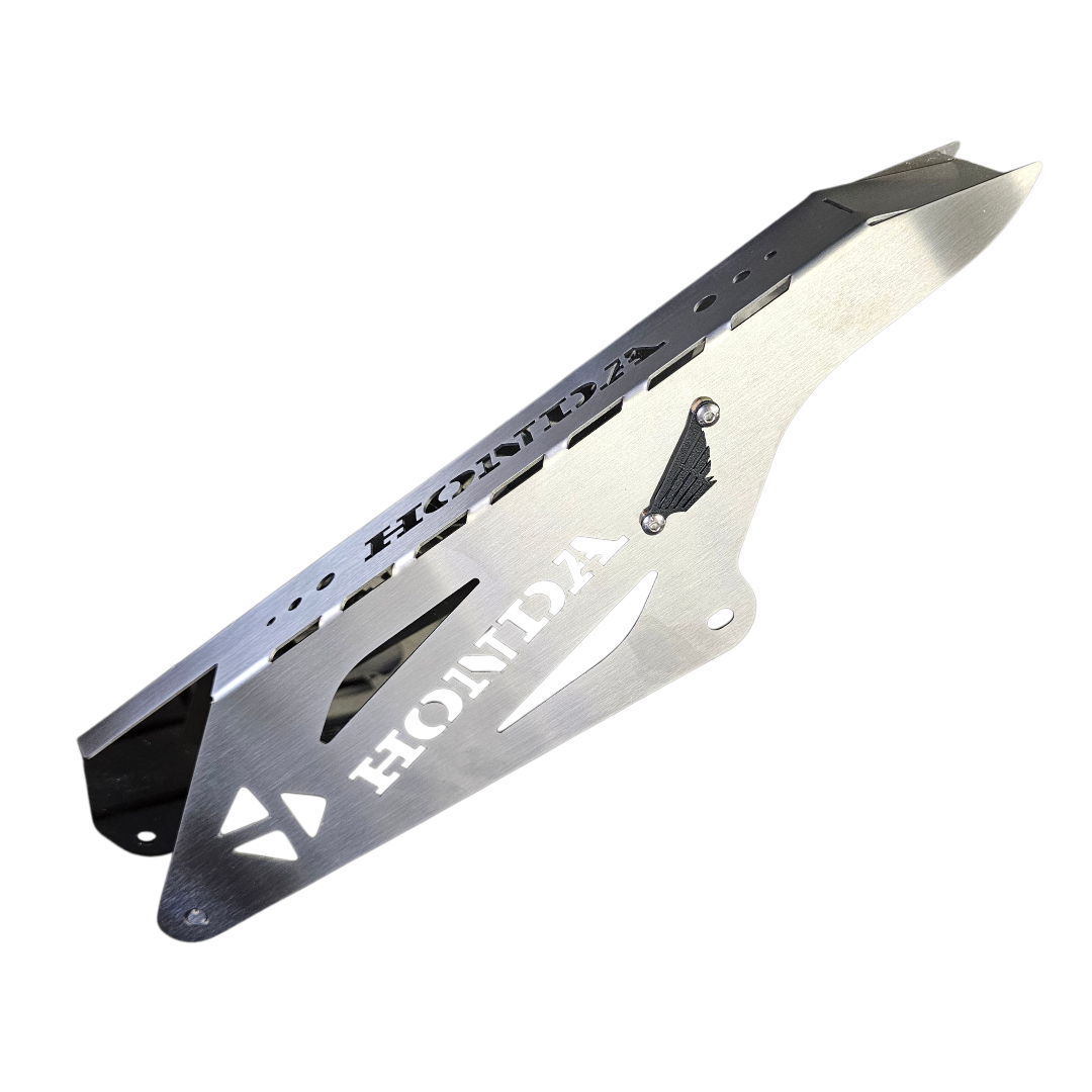 GUARDA CADENA EN ACERO HONDA XR150 ABS 2.0 - XR190L ABS 2.0 - XRE 190 - XRE 300 -ABS