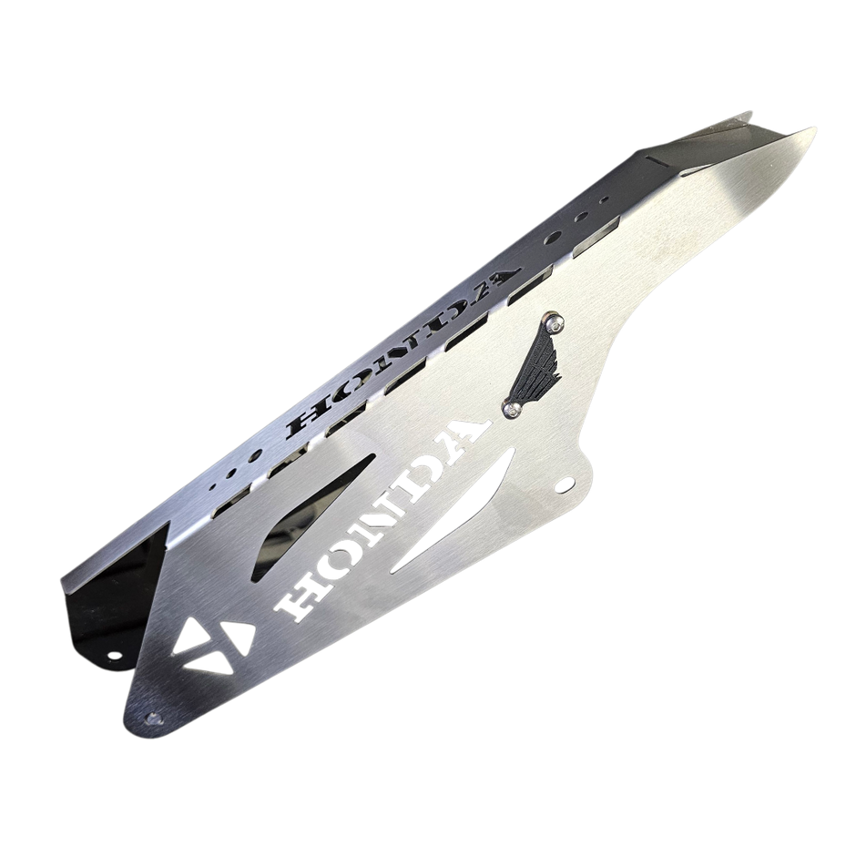 GUARDA CADENA EN ACERO HONDA XR150 ABS 2.0 - XR190L ABS 2.0 - XRE 190 - XRE 300 -ABS