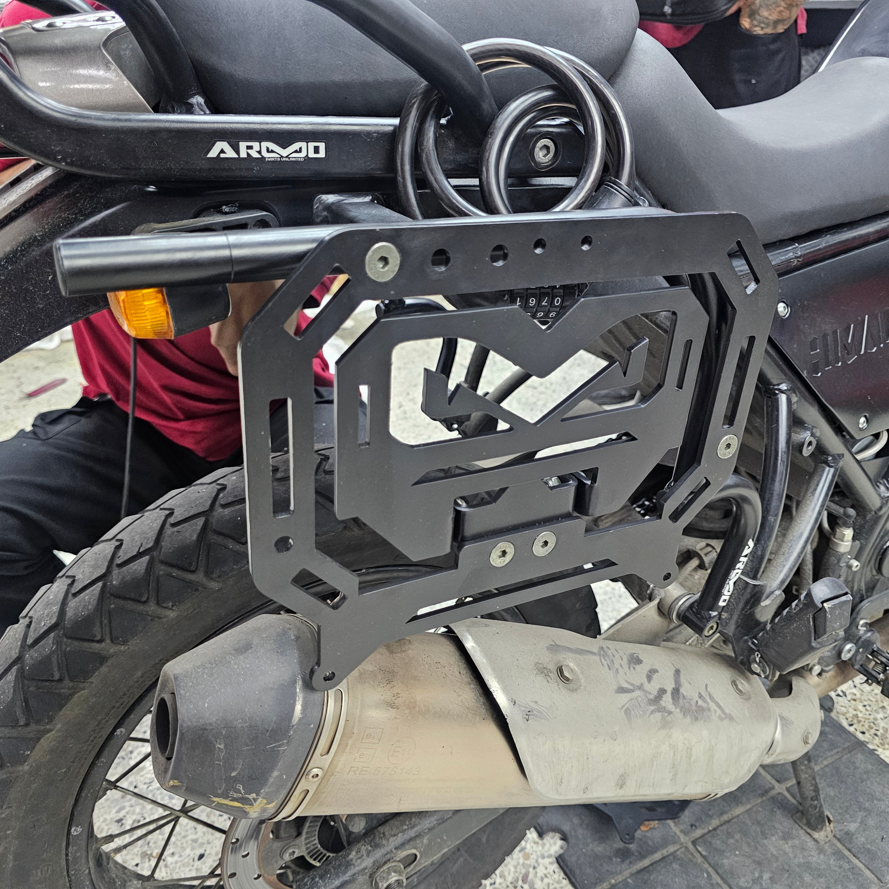 SOPORTE 3P PARA ALFORJAS O MALETAS LATERALES ROYAL ENFIELD HIMALAYAN/SCRAM 411