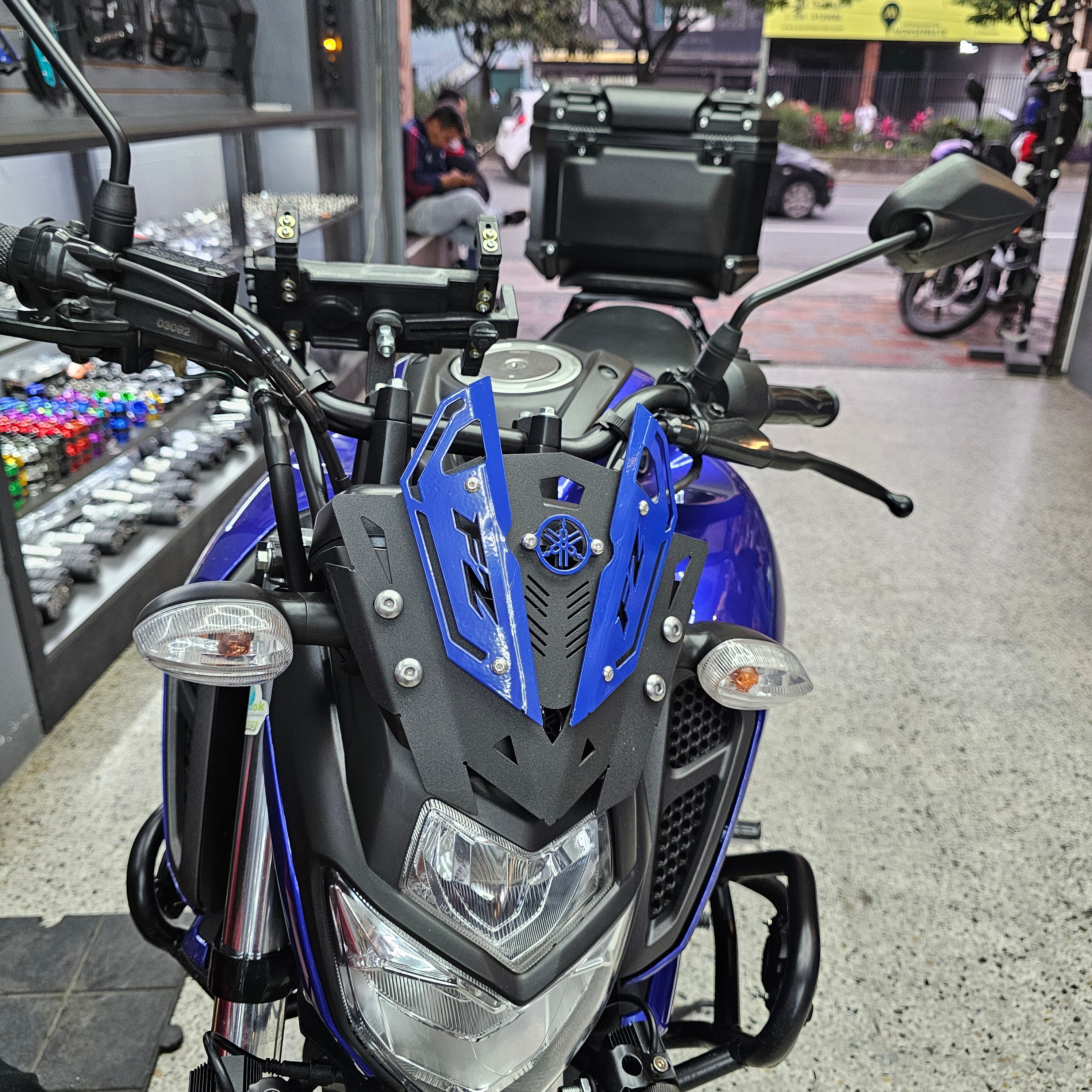 CUPULA EN ACERO YAMAHA FZ 3.0 - FZ25