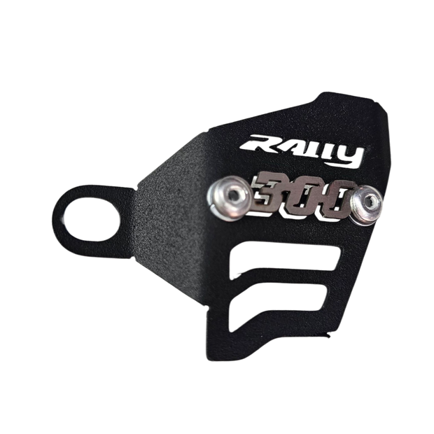 PROTECTOR DE PISTON O BOMBA DE FRENO TRASERO EN ACERO VOGE 300 RALLY