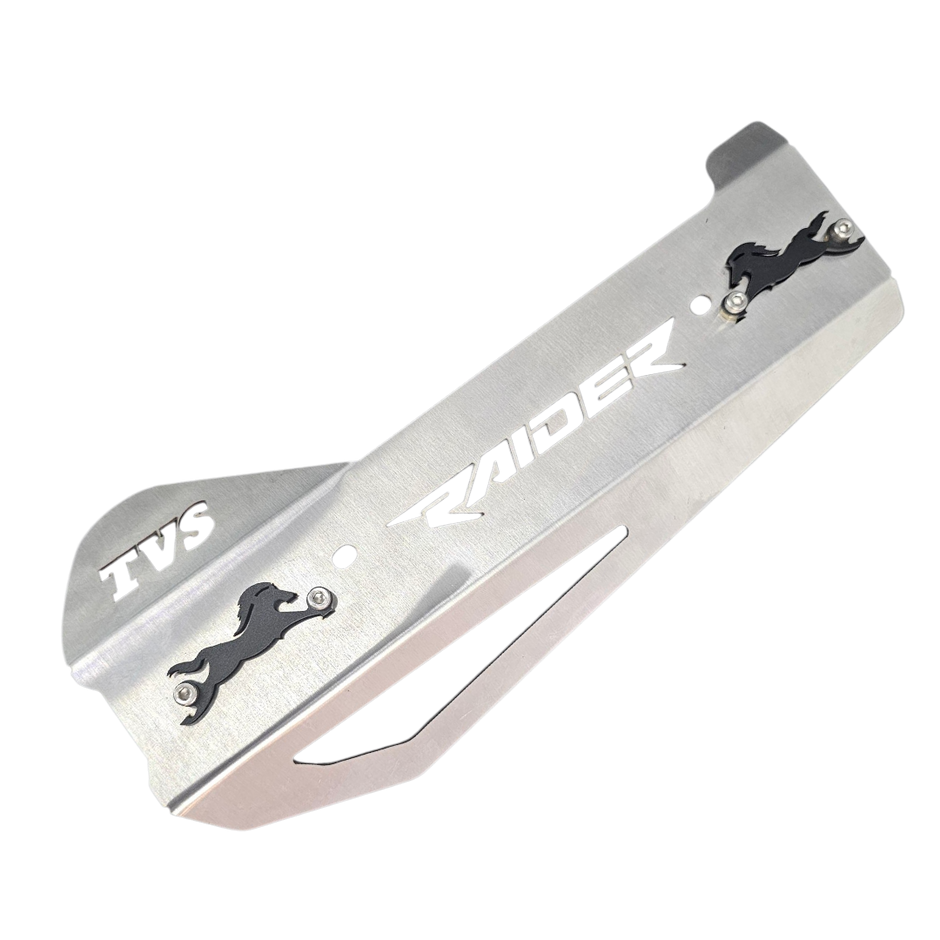 PROTECTOR DE EXOSTO EN ACERO TVS RAIDER