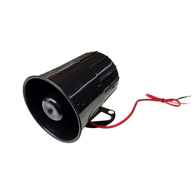 SIRENA ELECTRÓNICA 12V PARA MOTOS Y CARROS