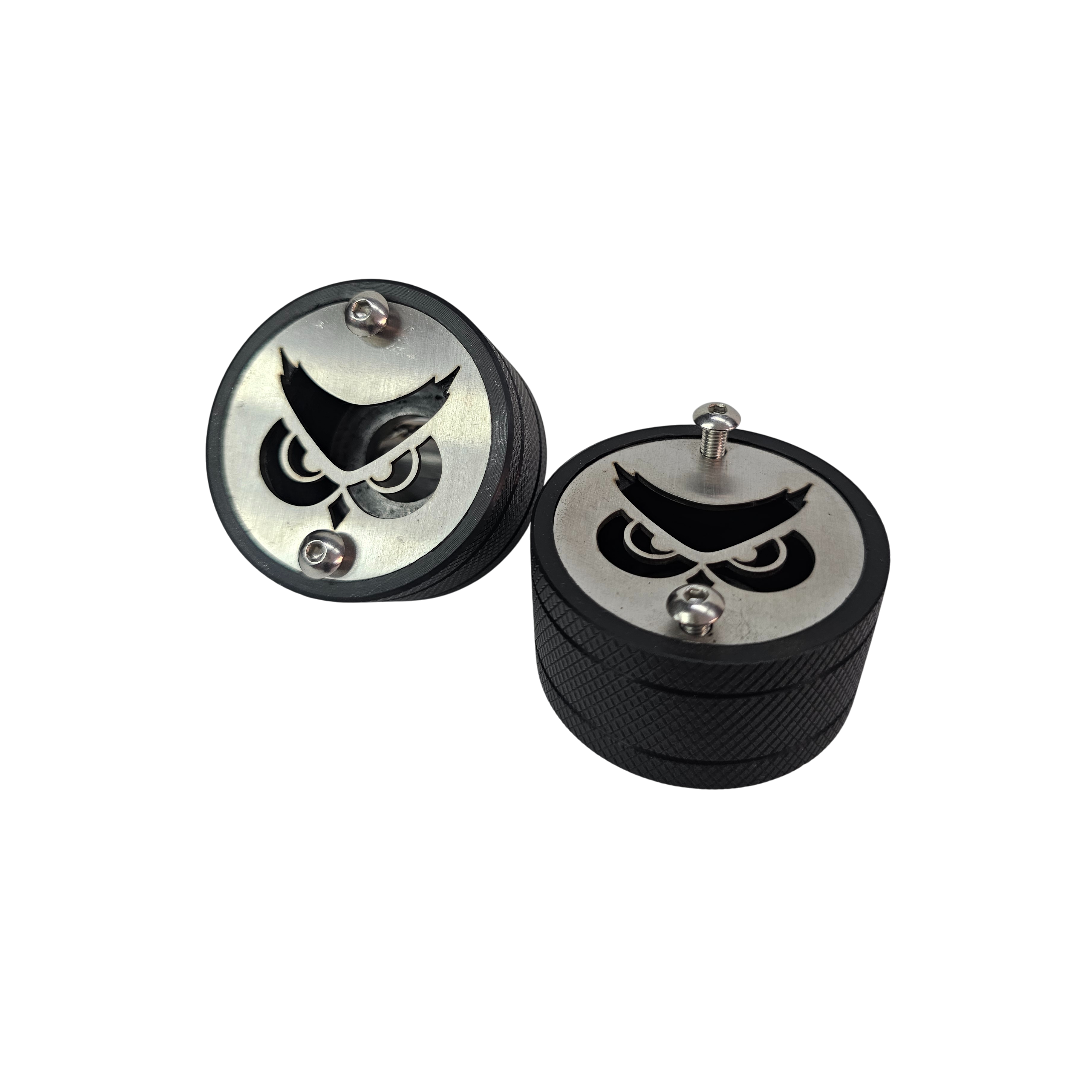 PAR SLIDERS DE EJE EN NYLON BUHO