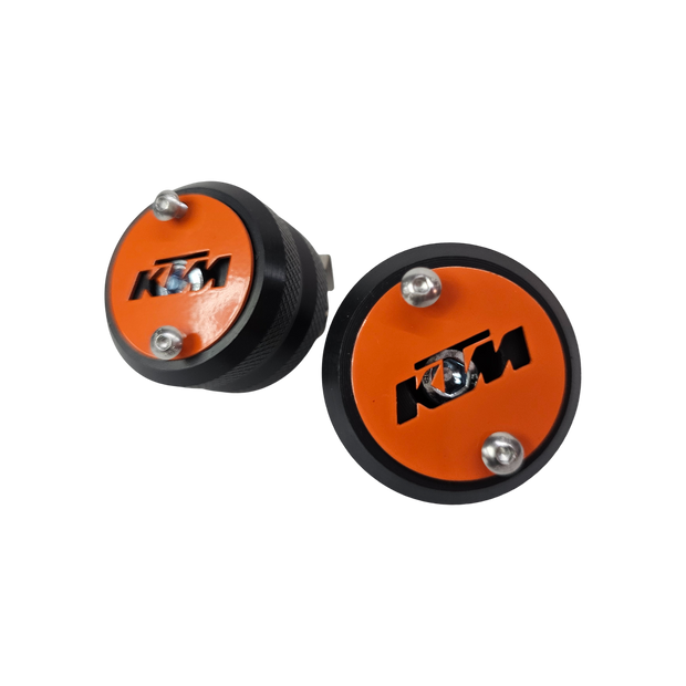 PAR SLIDERS DE EJE EN NYLON KTM