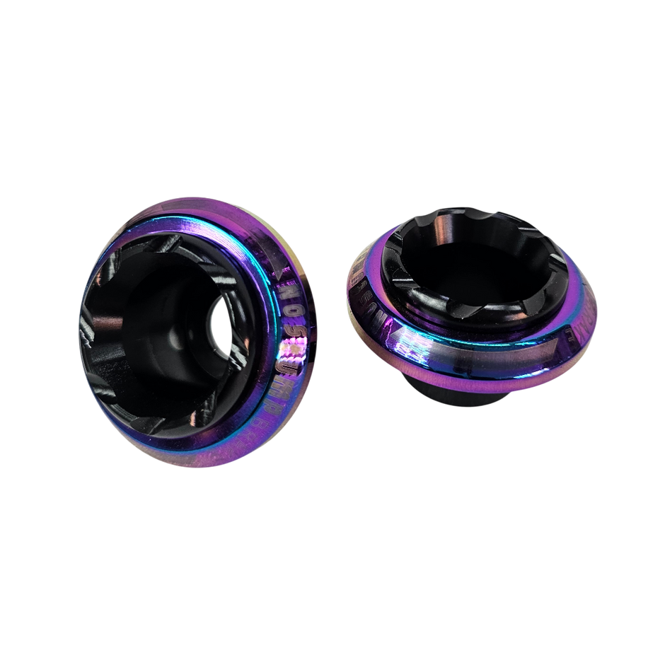 PAR SLIDERS DE EJE DE LUJO TORNASOL