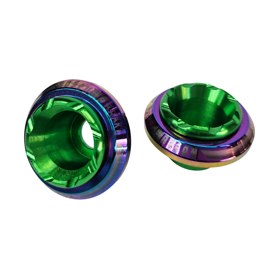 PAR SLIDERS DE EJE DE LUJO TORNASOL