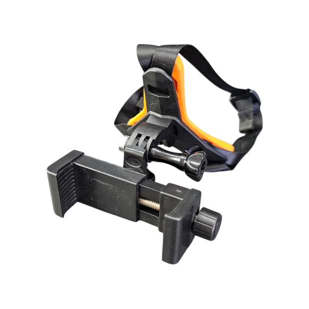 SOPORTE PARA CELULAR O CAMARA EN CASCO